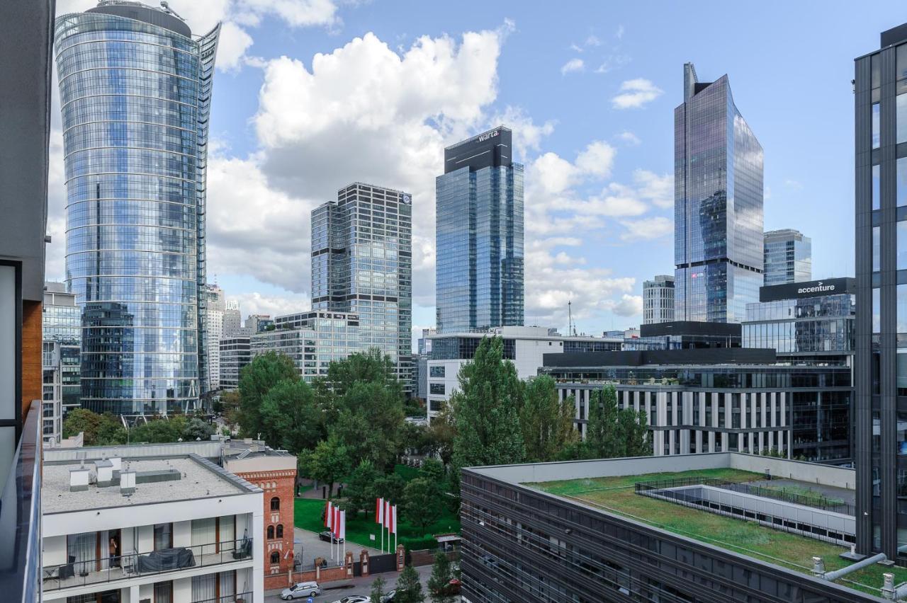 Modern Apartments With Access To The Pool Near Rondo Daszynskiego Station Warsaw Exterior photo